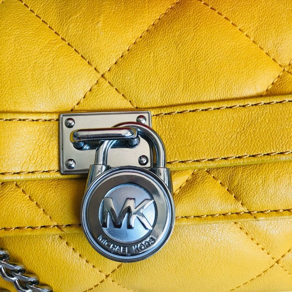 Michael Kors yellow bag